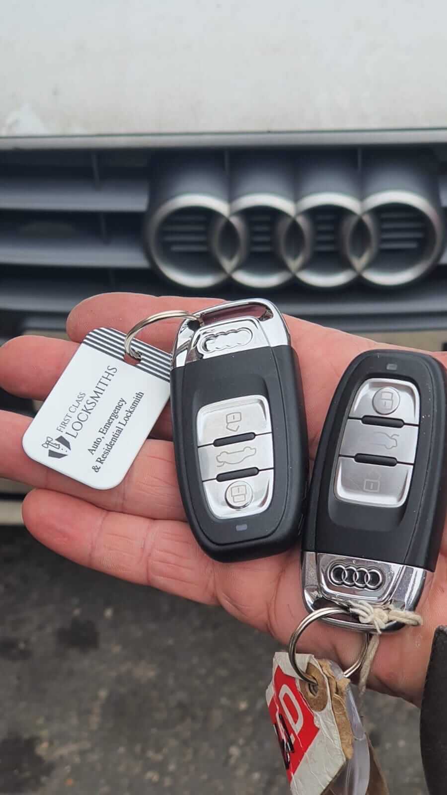 new key fob replacement for an Audi