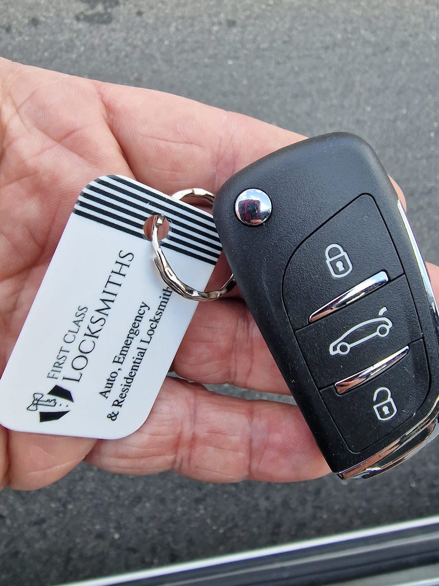 new key fob replacement for a Citroen