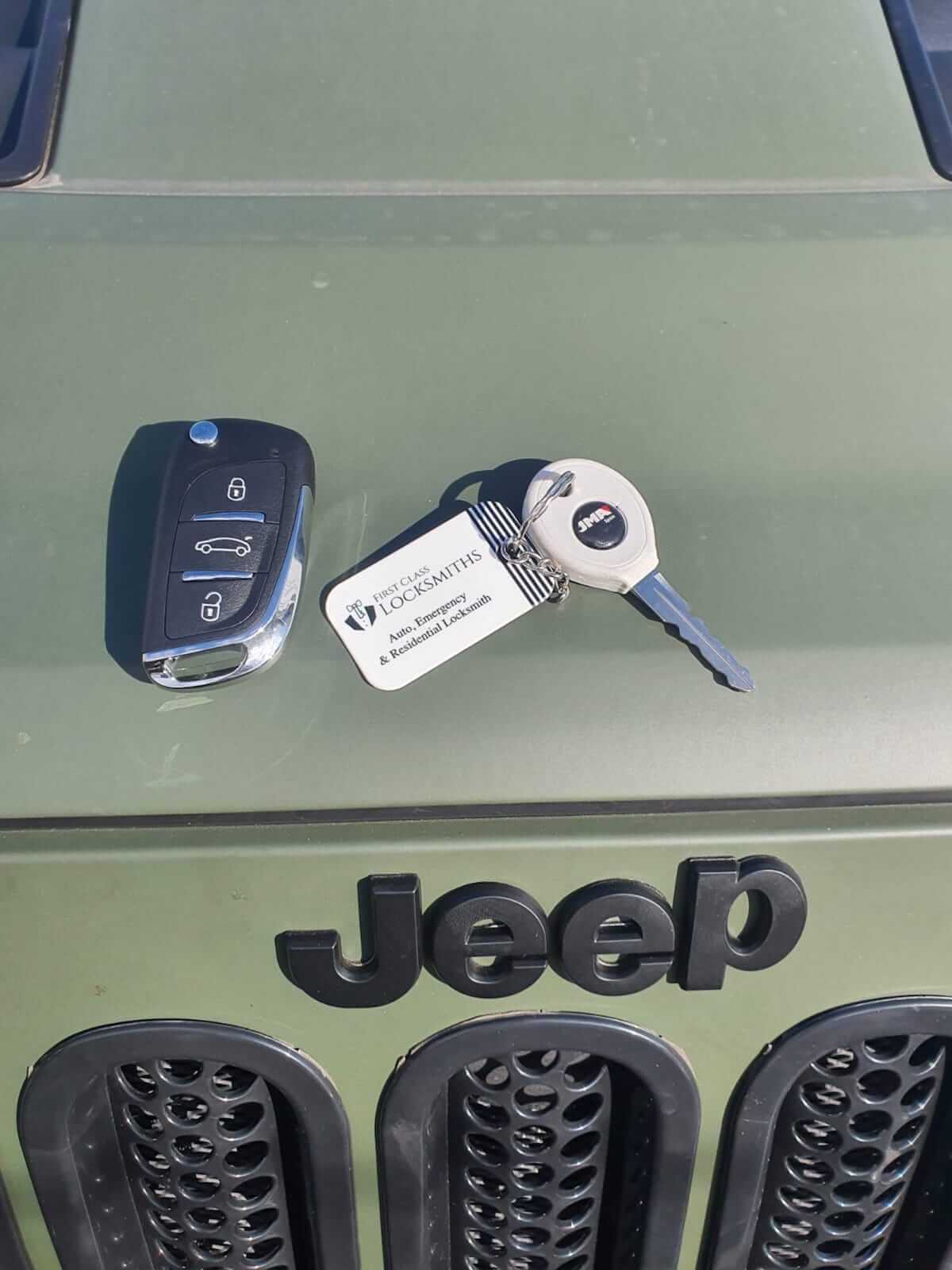 new key fob replacement for a Jeep