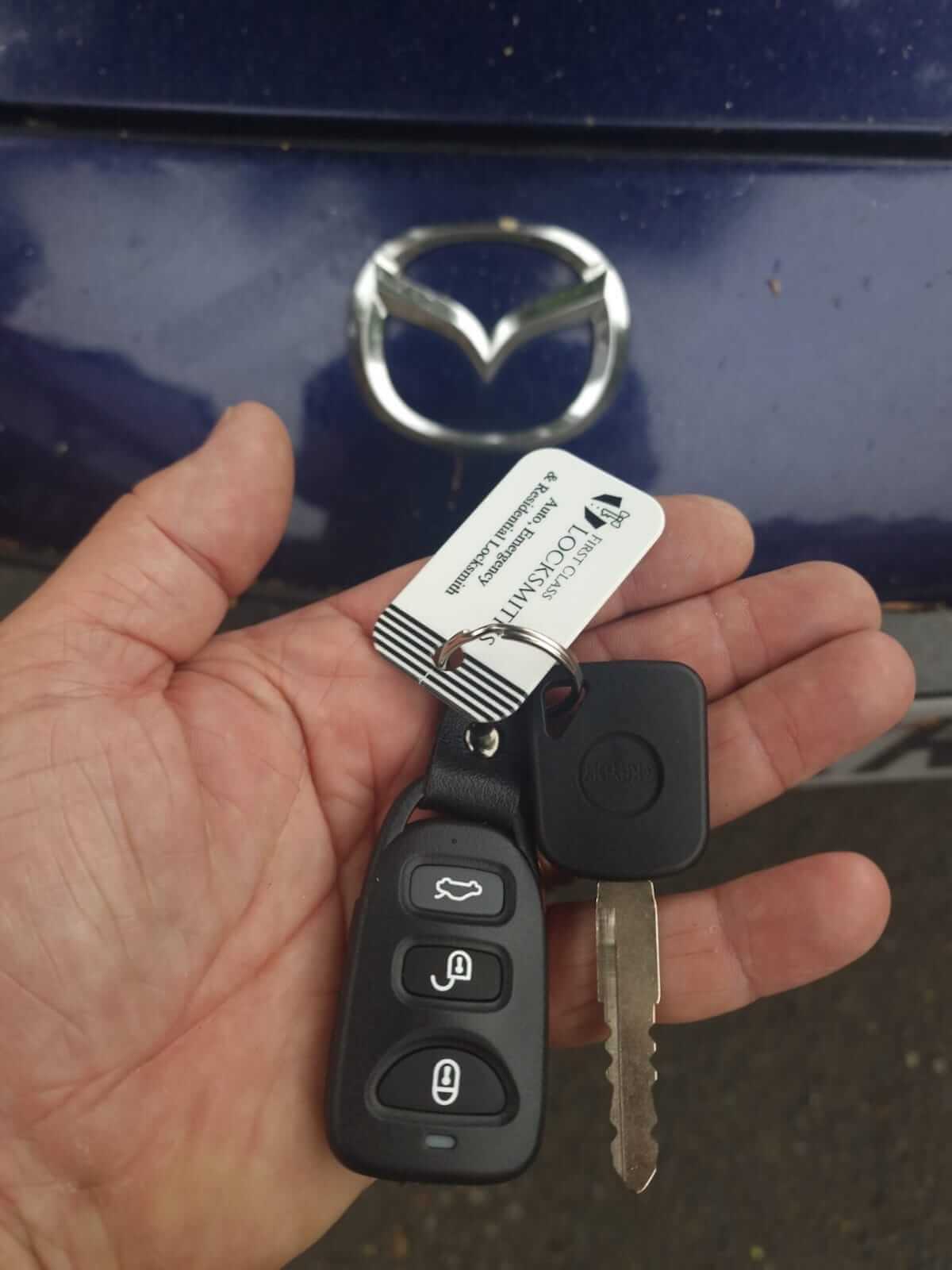 new key fob replacement for a Mazda