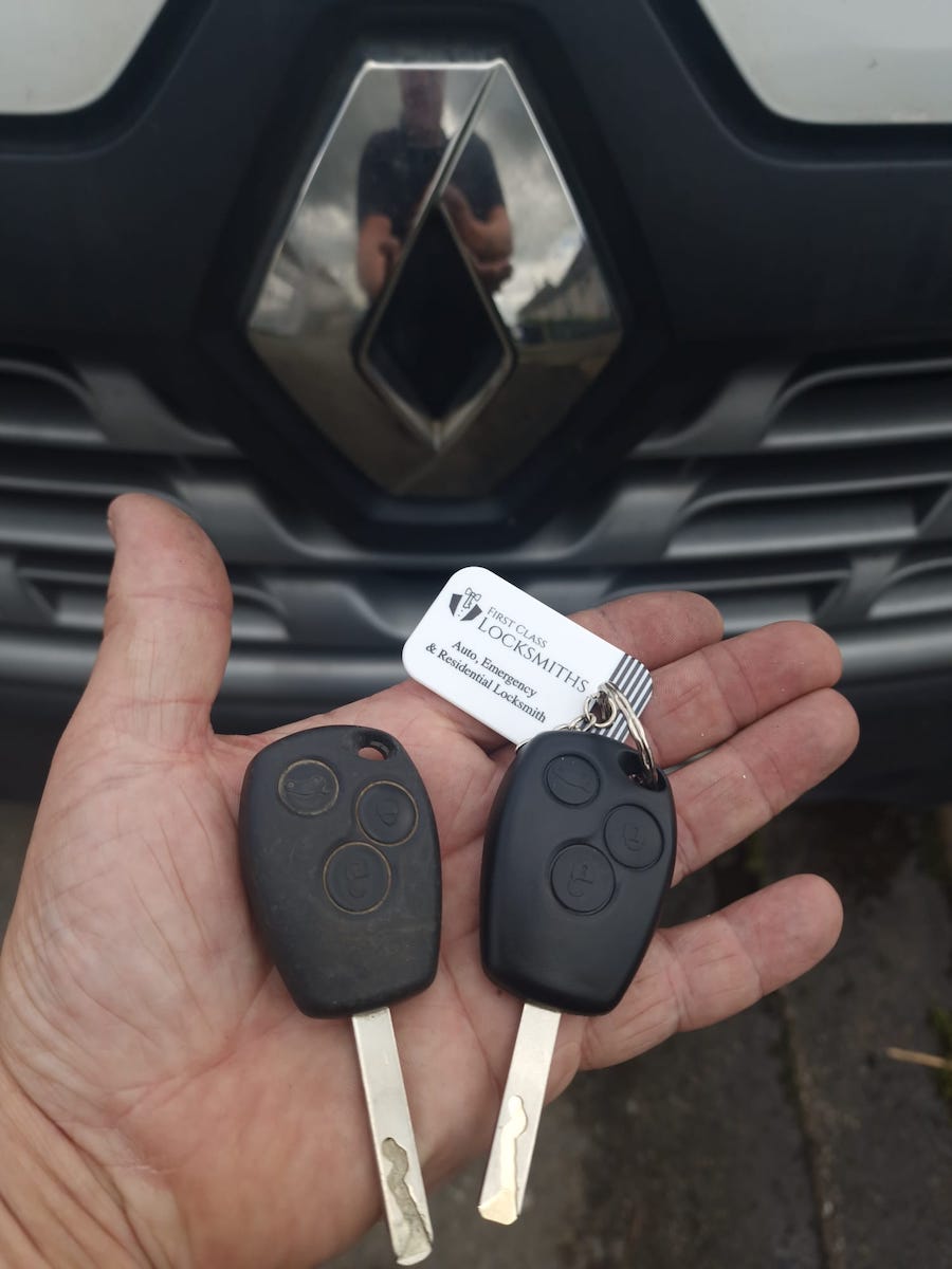 new key fob replacement for a Renault