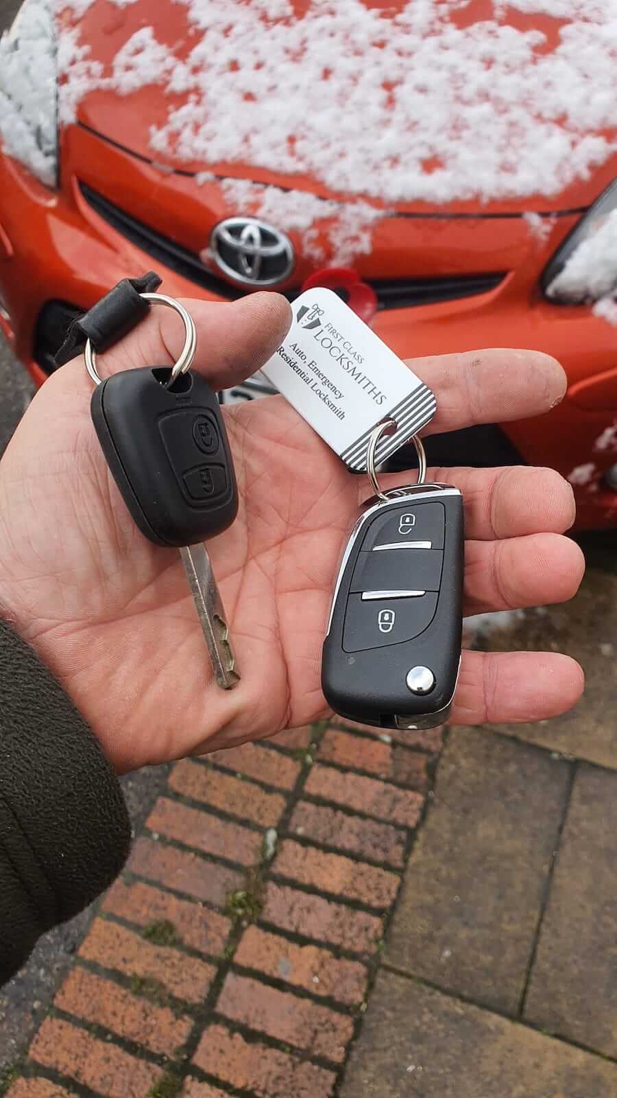 new key fob replacement for a Toyota