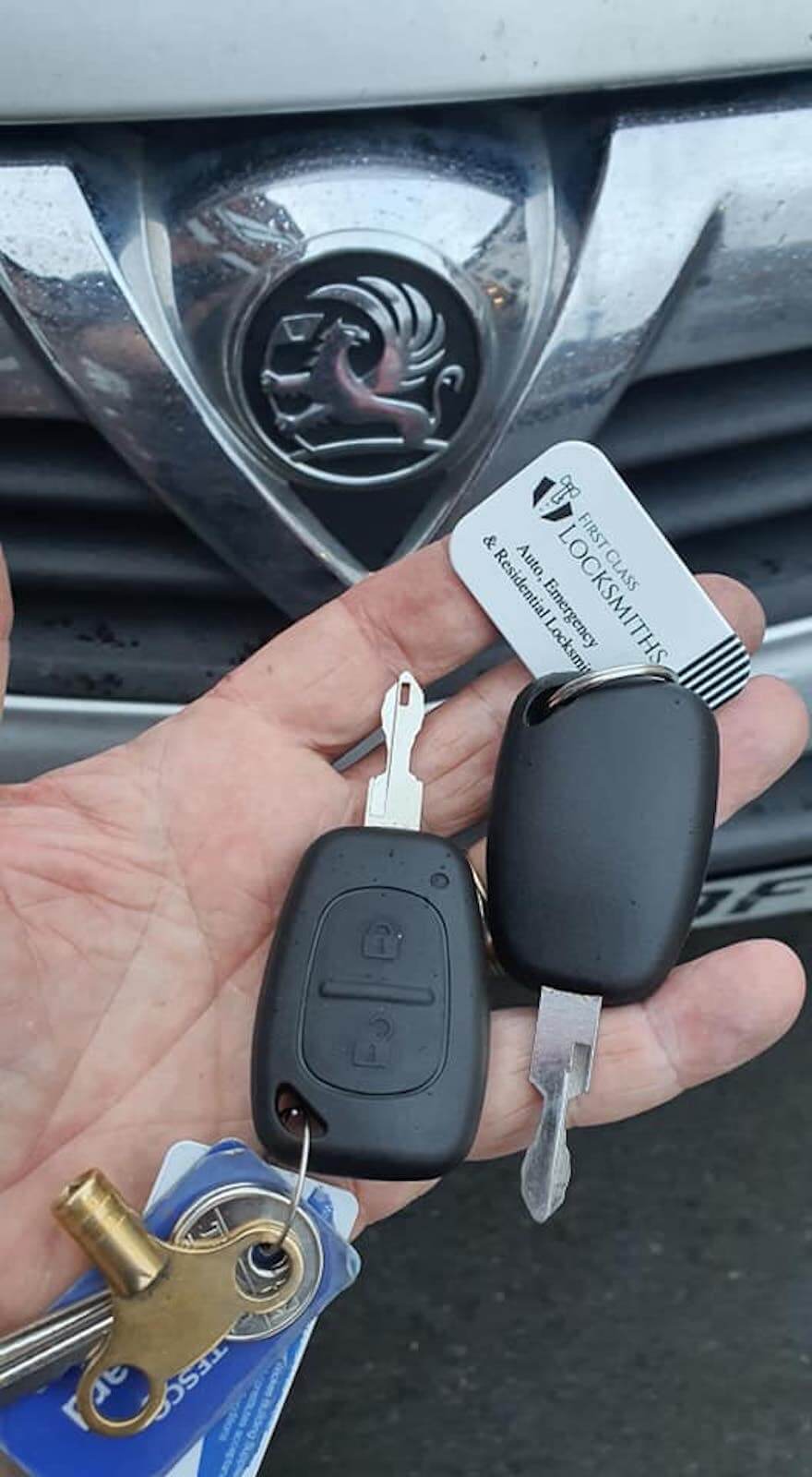 new key fob replacement for a Vauxhall