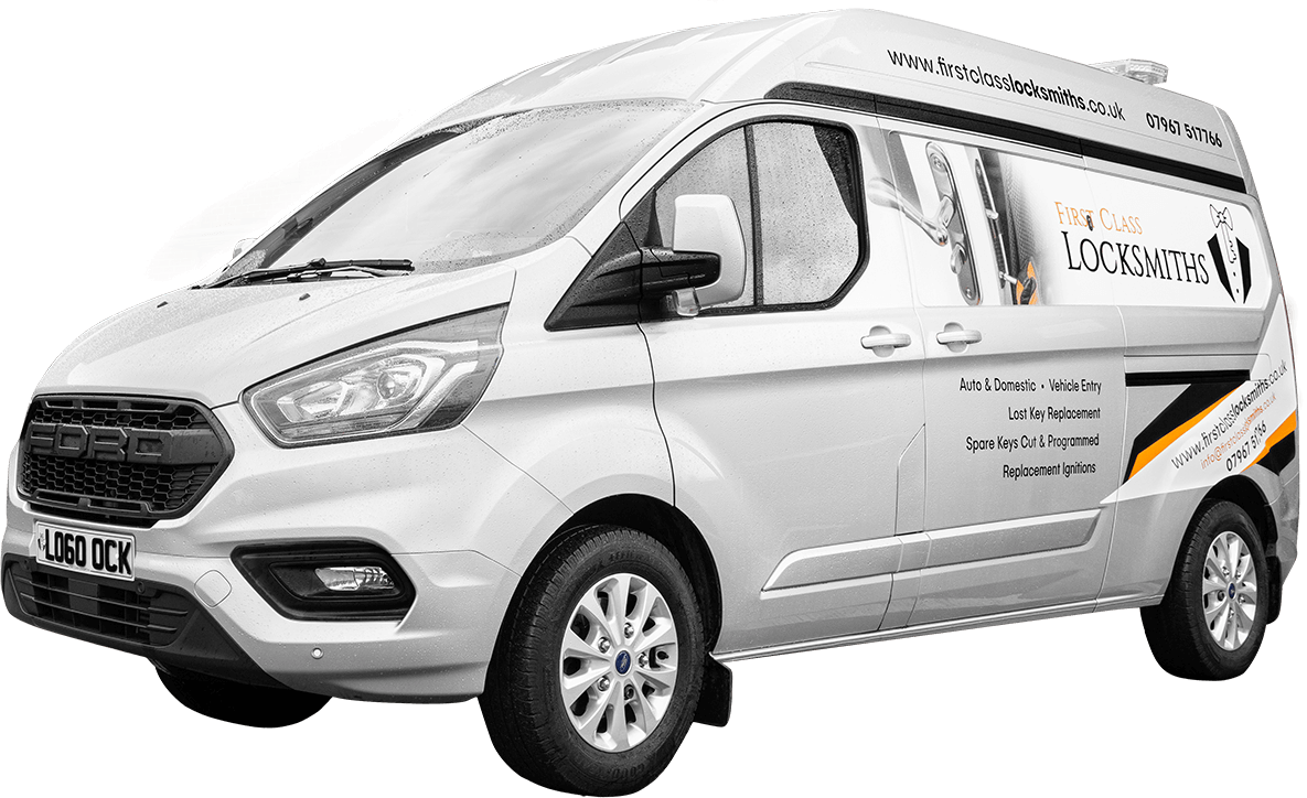 First Class Locksmith Van for auto and residential locksmith services