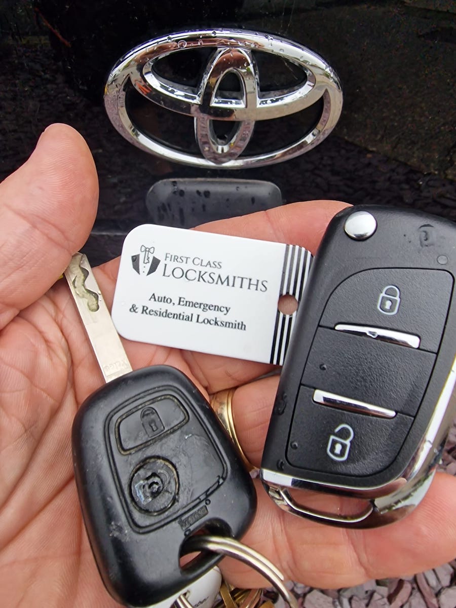 new key fob replacement for a Toyota