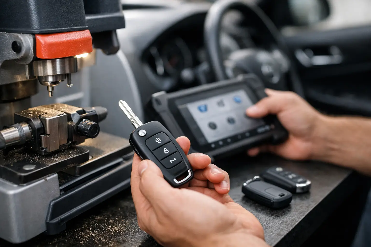 Car Key Cutting and Programming in Mansfield