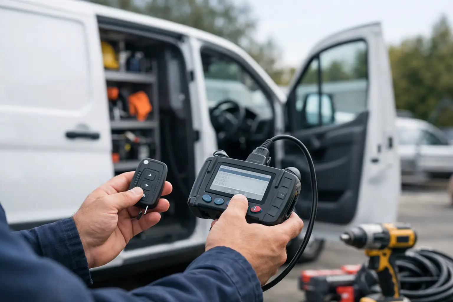 Van Key Programming Mansfield for Working Vans
