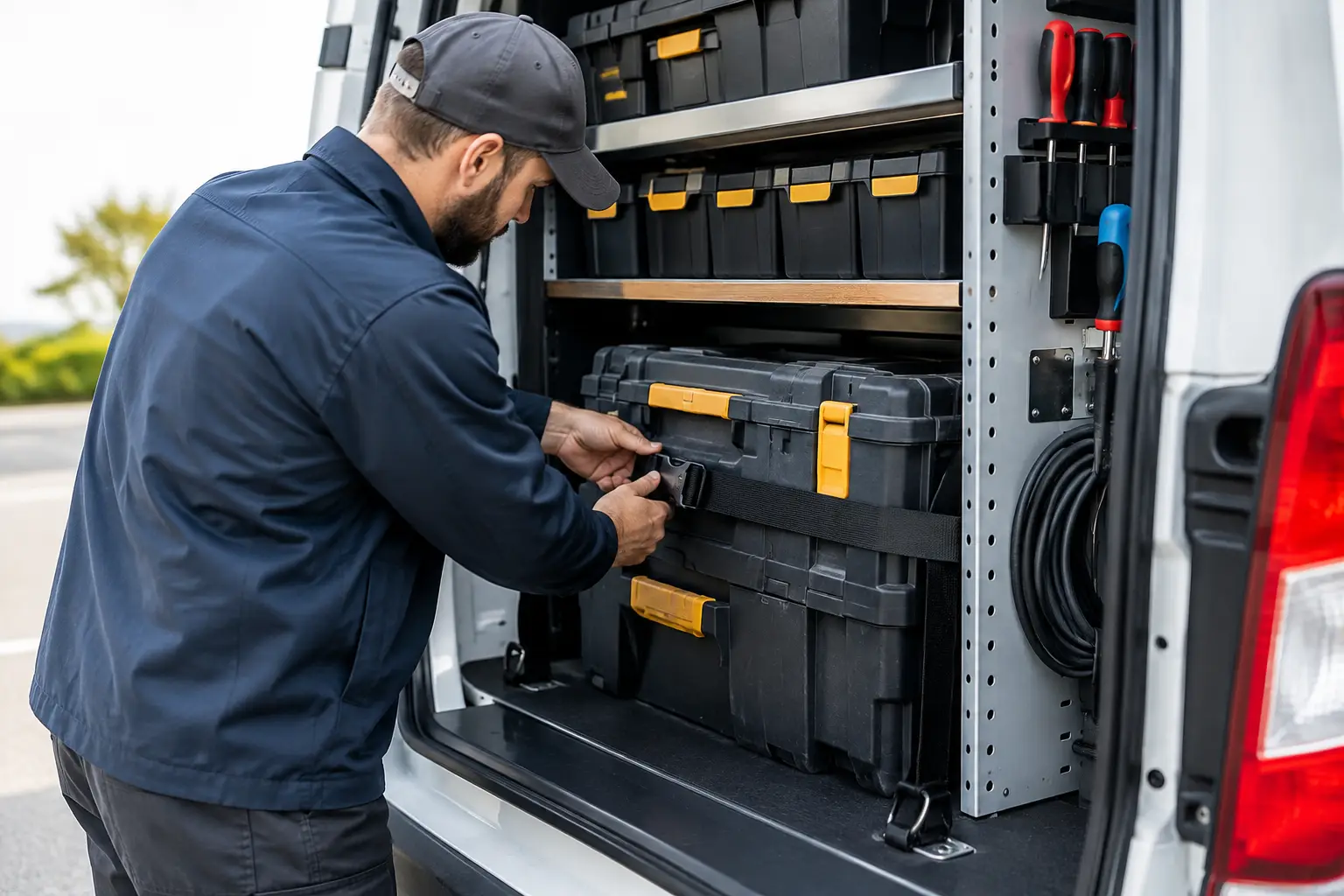 How to Protect Van Tools From Theft and Damage