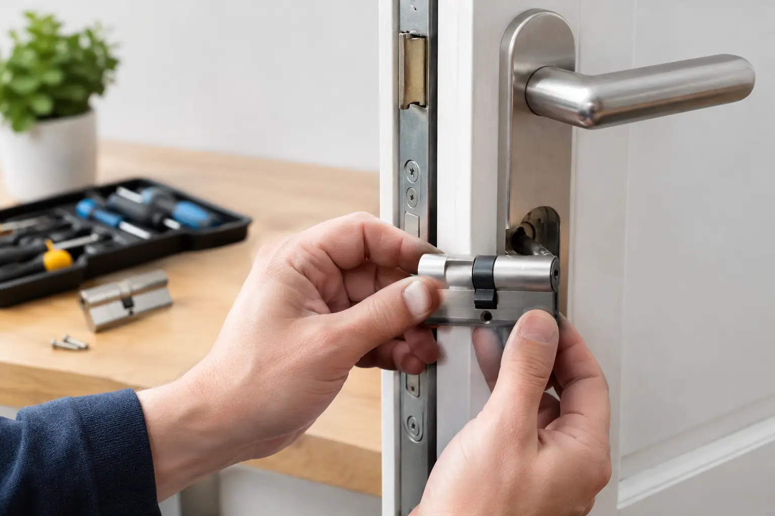 How to Change a Euro Cylinder Lock Safely